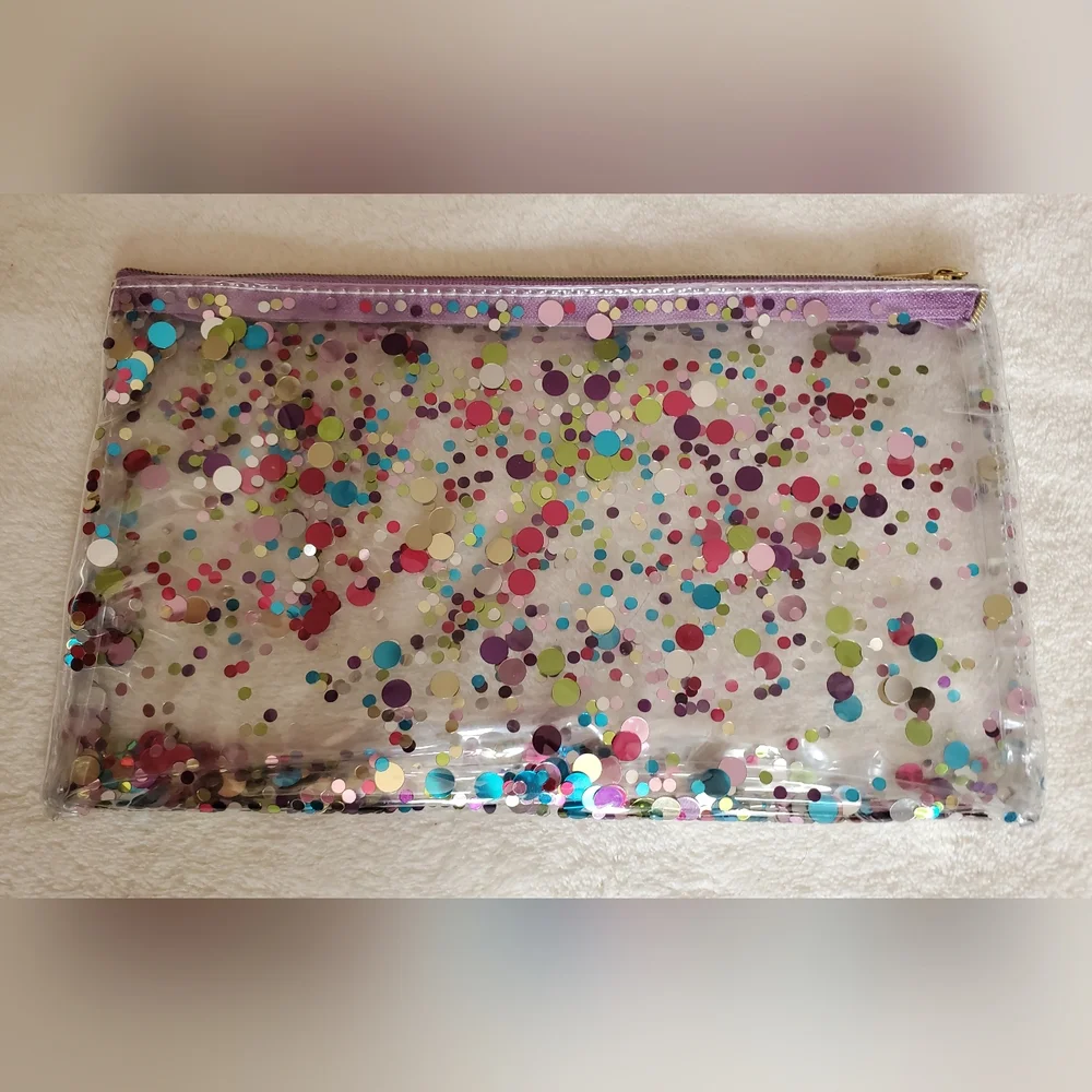 NEW Real Techniques Shimmer & Shine Makeup Brush Bag Pouch Travel - Picture 10 of 12